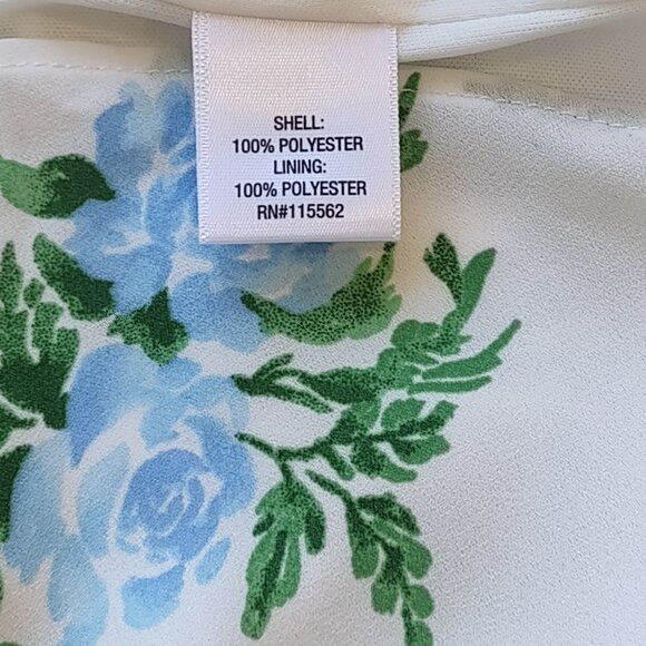 Disney Princess Faux Wrap Floral Dress Hi-Low Ruffles Fairy Whimsy Size XS - Picture 14 of 15